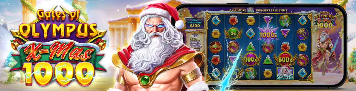 Tragaperras Gates of Olympus Xmas 1000 Ireland